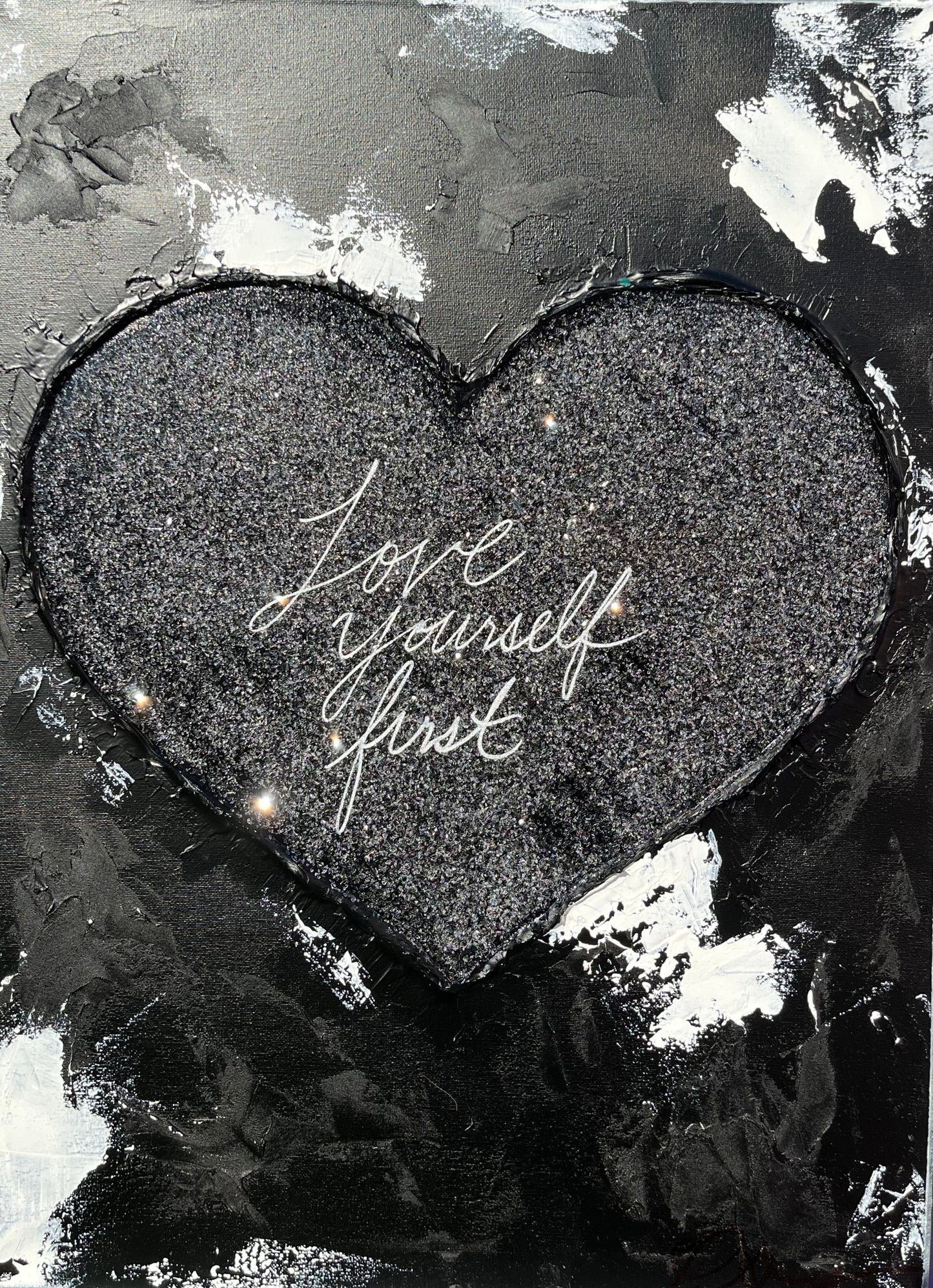 Love Yourself First (diamond dusted)