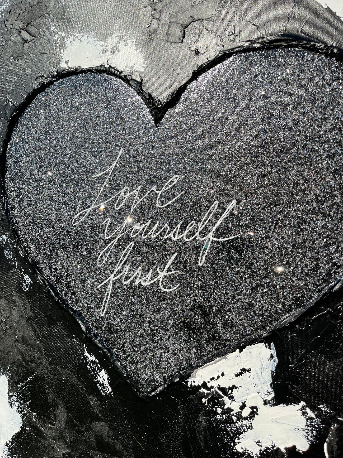 Love Yourself First (diamond dusted)